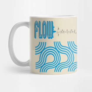 Blue Flow of Individualism Mug